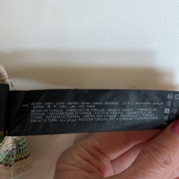 NWOT Zara Women's The Beth Rustic Crop Top - Picture 8 of 10